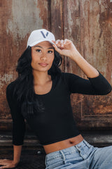 Vici “V” Marked to Conquer Hat | White